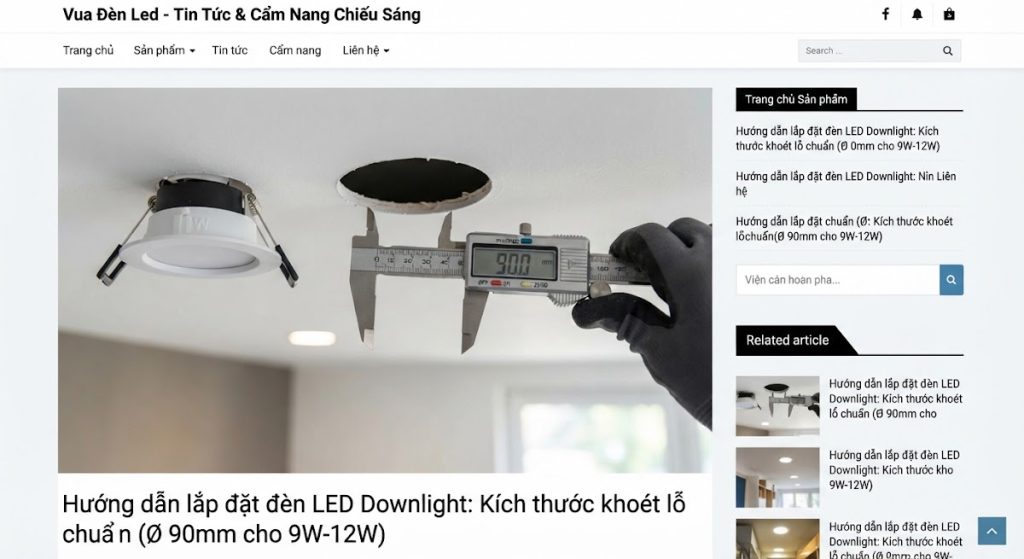 Vua Đèn Led – Lo Khoet