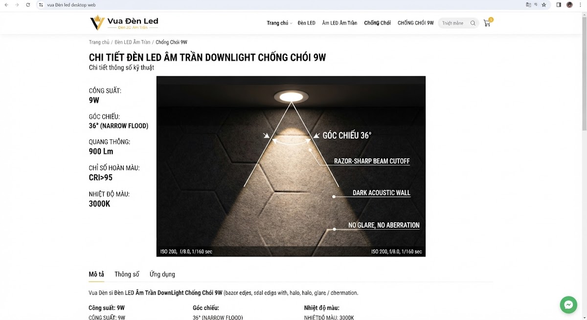 Vua Đèn Led – Downlight 5 Vua Đèn Led – Downlight 5