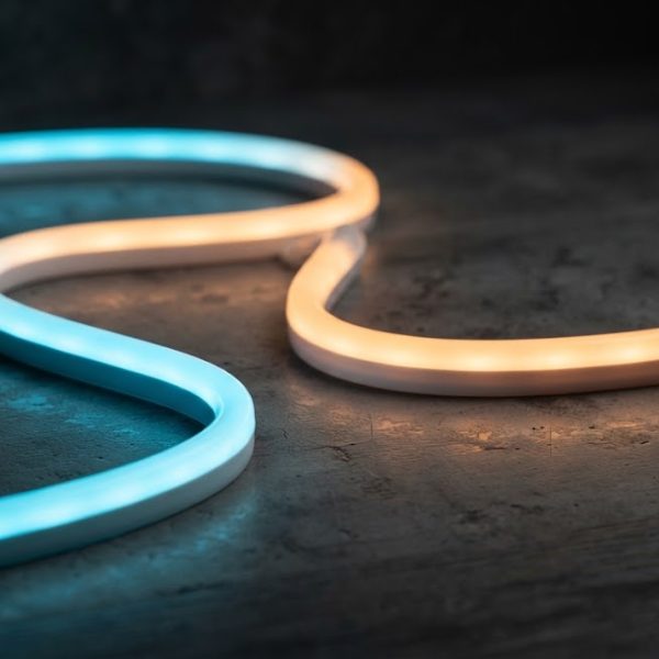 Dây Đèn LED Neon Silicone Uốn Dẻo 12V Đổi Màu RGB (App Điện Thoại)