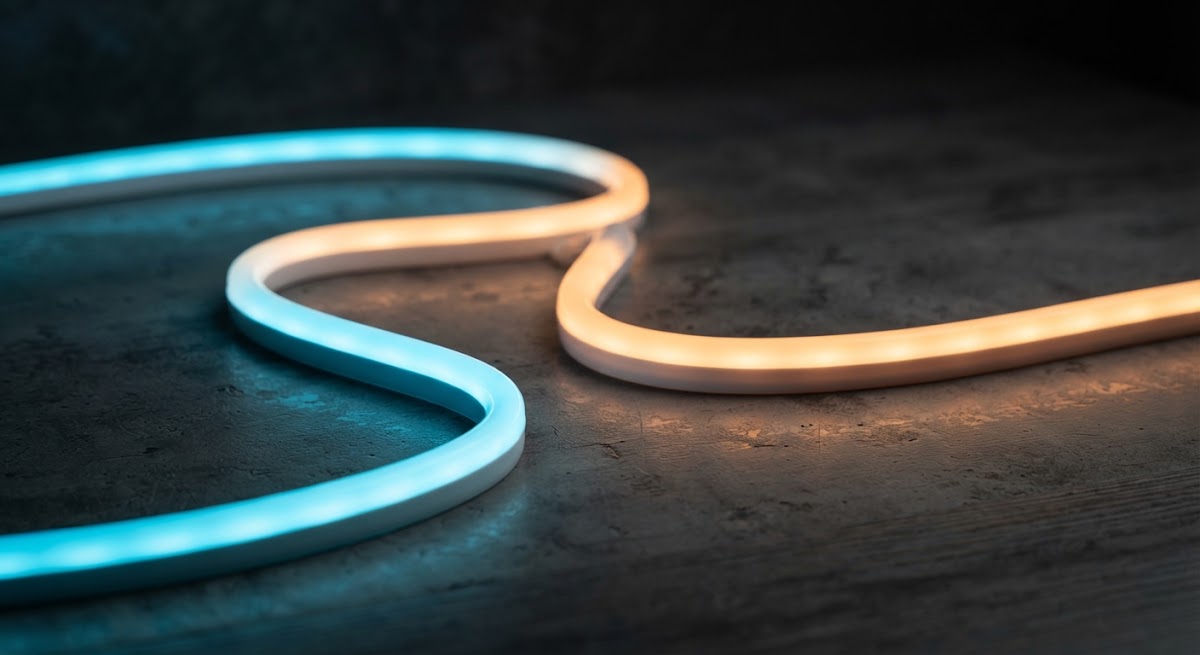 Dây Đèn LED Neon Silicone Uốn Dẻo 12V Đổi Màu RGB (App Điện Thoại) Dây Đèn LED Neon Silicone Uốn Dẻo 12V Đổi Màu RGB (App Điện Thoại)