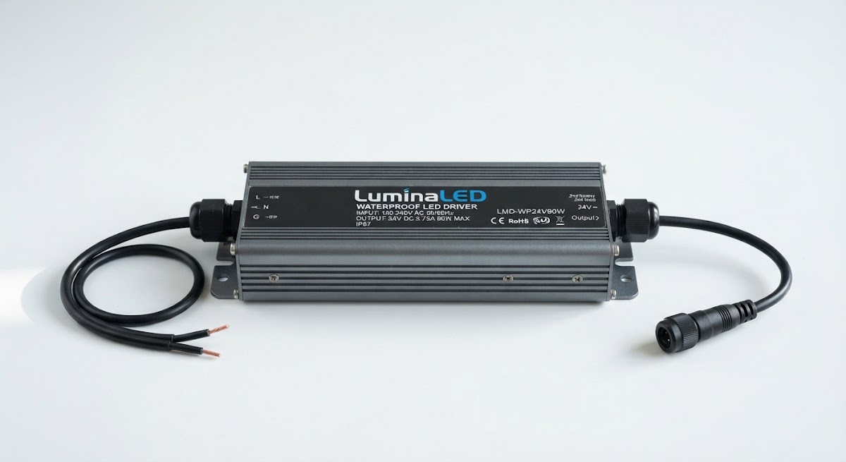 Bộ Nguồn LED Chống Nước 24V 200W Vỏ Nhôm (Tự Ngắt Quá Tải Nhiệt) Bộ Nguồn LED Chống Nước 24V 200W Vỏ Nhôm (Tự Ngắt Quá Tải Nhiệt)